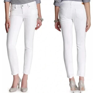 Women's Paige Peg Skinny Jeans Size 27 White